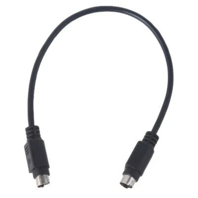 High Quality PS/2 Copper Wire Extension Cable Male To Male Power Cord Wire 30cm - Image 1 of 4