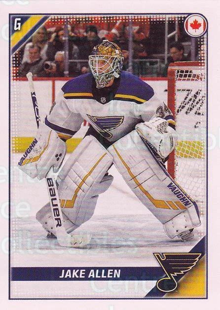 2019-20 Topps Stickers #422 Jake Allen - Image 1 of 1