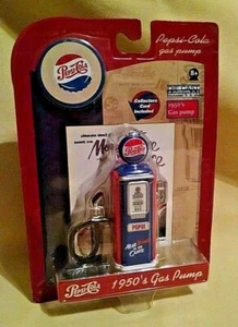 PEPSI GAS PUMP 1950'S DIE CAST NEW GEARBOX 2005 CARD #66253 BOUNCE TO THE OUNCE* - Picture 1 of 11