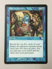 MISCOLOUR - Fact or Fiction English MTG MISPRINT/ERROR Invasion NM