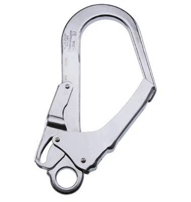 Connettore di sicurezza moschettone doppia leva grande in acciaio CAMP 2017