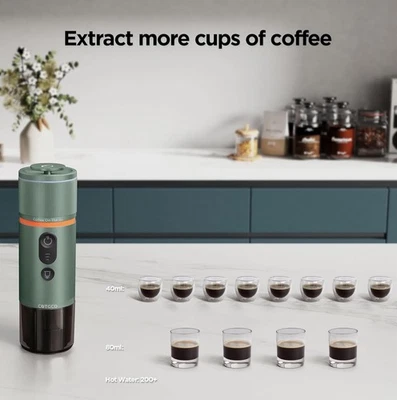 COTGCO ESPRESSO REISE KAFFEEMASCHINE 12V MASCHINE FÜR AUTO - Bild 1 von 4