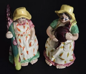 Vintage Garten Omas Salz & Pfefferstreuer von Blue Sky Clayworks - Bild 1 von 11