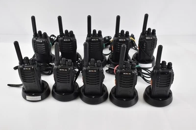 Long Range Walkie Talkie Retevis H777 Rechargeable FRS Two Way Radios 2W 10 Pack - Image 1 of 2