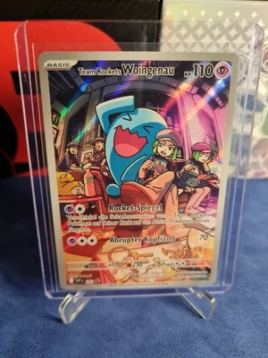 Pokémon Team Rockets Woingenau • SVP 203 • Black Star Promo • Fullart • DE • NM  - Bild 1 von 4