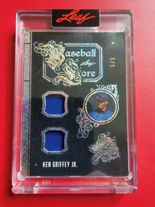 Ken Griffey Jr 2025 Leaf Seasons In The Sun Baseball Lore Game Used Relic 5/6 - Bild 1 von 11