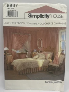 Simplicity 8837 Country Bedroom Pattern Instruction Decor - Picture 1 of 2