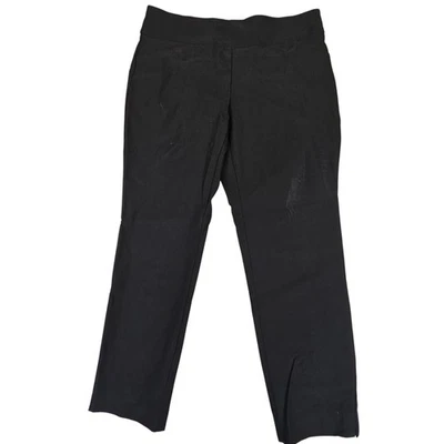 PANTALONES CAPRIS CHARTER CLUB MUJER CAMBRIDGE AJUSTADOS TALLA 12P Negros Foto 1 de 4