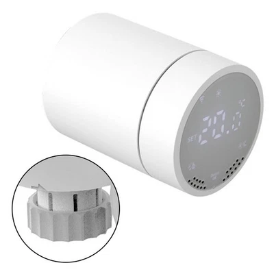 Touchscreen Heizkörperthermostat mit anpassbaren Temperatureinstellungen - Bild 1 von 4