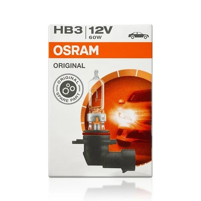 Osram Sylvania ORIGINAL OEM HB3 bombilla halógena para faros 9005 12V 60W paquete de 1 Foto 1 de 4