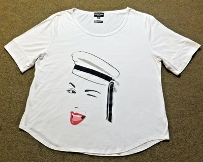 NEWPORT NEWS Camiseta/Top Manga Corta Tema Náutico - Algodón - XXL Foto 1 de 4