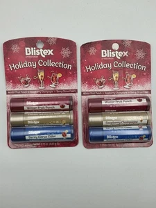 2x Blistex Holiday Drinks Collection Lip Moisturizer, 0.15 oz, 3 Count - Picture 1 of 2