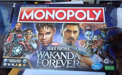 Monopoly: Marvel Studios' Black Panther Wakanda Forever Edition Board Game - Image 1 of 4