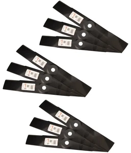 9 Rotary® 10291 Mower Blades for John Deere® M127500 Windsor® 50-4442 48" Deck - Picture 1 of 7