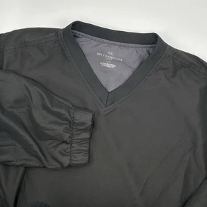 Vintage Grand Slam Pullover Herren Large Schwarz Windbreaker Jacke 90s Y2K - Bild 1 von 8