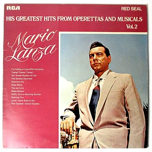 Mario Lanza - His Greatest Hits... Vol 2 (12" Vinyl LP, 1971 RCA) LSB 4001 - Picture 1 of 4
