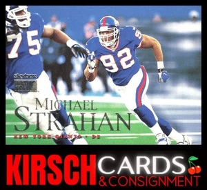 Michael Strahan 1999 SkyBox Premium #182 New York Giants - Picture 1 of 2