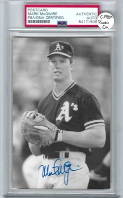 Mark McGwire Autograph PSA/DNA CERTIFIED AUTHENTIC AUTO - Image 1 of 2