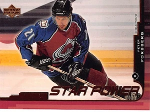 1999-00 Upper Deck #154 Peter Forsberg SP - Picture 1 of 2