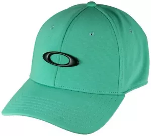Oakley Mens TinCan Stretch Baseball Cap Hat Mint Green Large/XLarge New - Picture 1 of 2