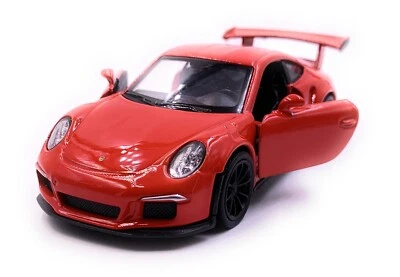 Porsche GT3 RS Auto Sportive Modellino Auto Argento Scala 1:3 4-39 - Immagine 1 di 3