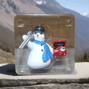 2023 Carquest Ricambi Auto Decorazione Natalizia Pupazzo di Neve Con Cassetta Attrezzi Nuovo Con Scatola - Foto 1 di 10