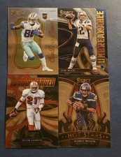 2020 Select Football INSERTS with Rookies Legends and Silver Prizms You Pick