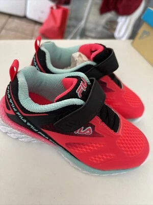 Zapatos FILA Galaxia 3 correas, niñas, bebé talla 9, rosa **NUEVOS* Foto 1 de 4