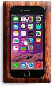 NUEVO ATENUADOR DE LUZ DE PANTALLA DE TELÉFONO APPLE IPHONE 7 7S / CUBIERTA DE PLACA DE PARED DE CABLE PLUS + - Imagen 1 de 1