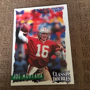Starting Lineups Classic Joe Montana San Francisco 49ers by Kenner - Picture 1 of 2