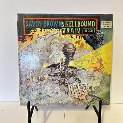 Savoy Brown Hellbound Train GERMANY 1972 1st PRESS GATEFOLD NM VINYL BLUES PSYCH - Image 1 of 4