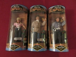 1997 RARE set of 3 Beverly Hillbillies Dolls MIB!! - Picture 1 of 18