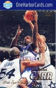 1997-98 Fleer Utah Jazz #70 Antoine Carr - Picture 1 of 2