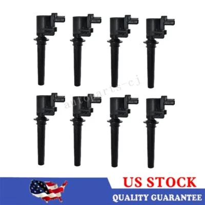 SET x 8 IGNITION COILPACK for ASTON MARTIN V8 VANTAGE 9G33-12A366-AA 6G33 COILS - Image 1 of 4