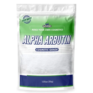 Polvo de alfa arbutina MYOC, materia prima pura de grado cosmético - 30 g/1,05 OZ - Imagen 1 de 6
