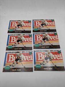 💥 Lot of 6 PAVEL BURE ROOKIES 1992 Parkhurst #404; Canucks! 💥