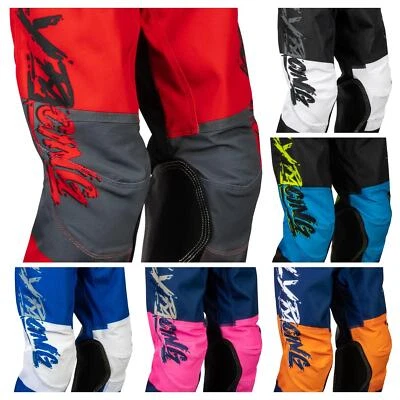 Pantalones de motocross para jóvenes Fly Racing Kinetic Khaos 2023 motocicleta MX moto ATV SXS Foto 1 de 4