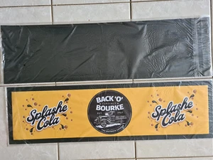 Splashe Cola Softdrink Bar Mat Yellow Brand New - Picture 1 of 1
