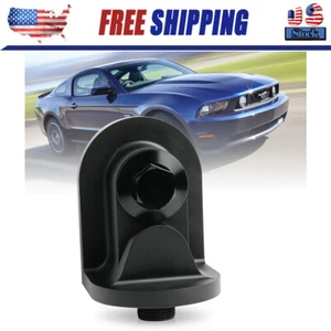 For Ford M-6880-B50 90 Degree Billet Engine Oil Filter Adapter Black - Picture 1 of 7
