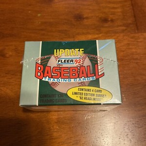 Fleer Update 1992 Baseball Trading Cards Factory Sealed Set