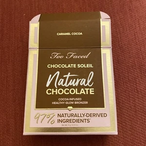 Too Faced Chocolate Soleil Natural Chocolate Bronzer Caramel Cocoa BNIB - Picture 1 of 5