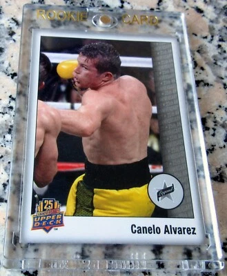 CANELO ALVAREZ 2014 Upper Deck 25th Rookie Card RC RARE Mexican Boxer $$ HOT🔥$$ - Image 1 of 2