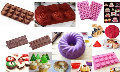 Baking Silicone Fondant Cake Mold Decorating Chocolate Mould Sugarcraft Tool DIY - Image 1 of 4