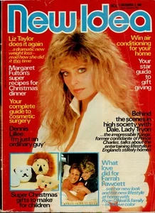 New Idea - Dec 4, 1982 - Farrah Fawcett, Chris Evert, Liz Taylor + Streisand - Picture 1 of 3