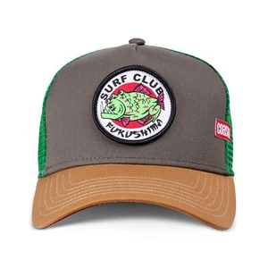Coastal Trucker Cap Hft Fukushima Olive / Wheat / Green Baseball Hat Mesh - Picture 1 of 3