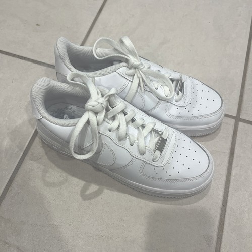 Scarpe Nike Youth Air Force One Low Triple bianche DH2920 111 GS NUOVE