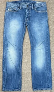 Diesel Safado Service Spa Men's Button Fly Denim Jeans Size 29x34 (Actual 34x27) - Picture 1 of 16