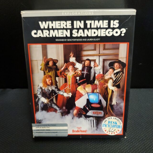 Where in Time is Carmen Sandiego (Broderbund)(1997) : Free