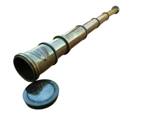 ANTIKES MARITIMES TELESKOP MARINE NAUTIK MESSING PIRAT SPYGLASS VINTAGE SCOPE - Bild 1 von 12