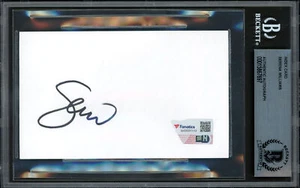 Serena Williams Autographed Signed 3x5 Index Card Beckett BAS #15867697 - Picture 1 of 2